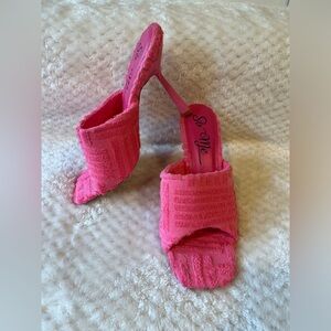 So Me Pink Sandals Women’s Size 10